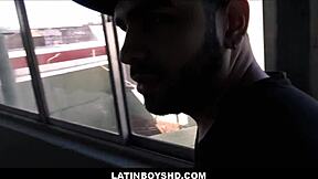 Straight Columbian Latin Boy Paid Cash For Bareback Threesome With Gay Couple!