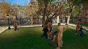 Watch AAF Handle Countless Blowjobs in Megaoral Madness!