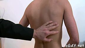 huge shlong gay porn dominates in raw intense scenes.