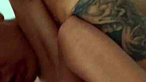 Morena gets horny anal and drinks cum