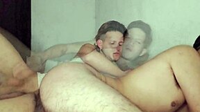 In this amateur video a young gay jock from Colombia gives his Mexican friend a handjob