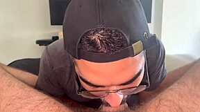 Big White Monster Cock Cums In Mouth Right Now