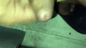 Gay blowjob and cumshot in a homemade video.