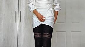 Sofia Natalia Colin Cums Hard Inside with Condom