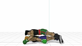 Little Mac's gay sex game turns into raw anal passion.