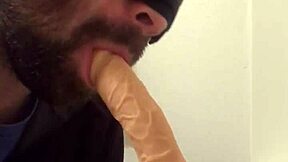 Swallowing the Dildo with Deep Emotional Craving Tonight