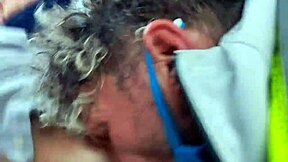 Car Head with Sloppy Amateur Blowjob