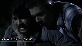 Lihi’s gay movie scene: Gay Asian muscle boy in military uniform gets it hard
