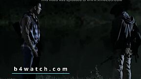 Lihi’s gay movie scene: Gay Asian muscle boy in military uniform gets it hard