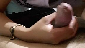 Girl gives delicious blowjob to my dick!