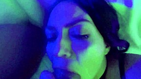A big dick Puerto Rican man has a dream about a sloppy and bareback scene with a tattooed woman