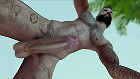 Straight gay sex in hot gay porn video
