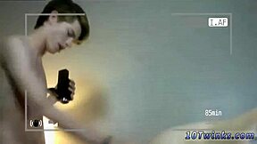 Indian twinks get bareback action in steamy locker room encounter