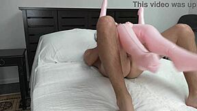 Fucking Tight Ass with Wild Toy in Raw Anal Play