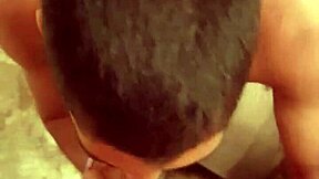 Naughty Amateur Blowjob With Straight Friend