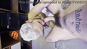 A hot twink met me on Grindr and wanted to have some rough anal sex – watch the full video