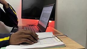 Wow, Shy Guard's Porn Shoot Turns Into Total Chaos!