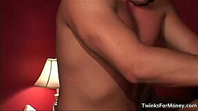 Two gay men give blow jobs and have anal sex with other men