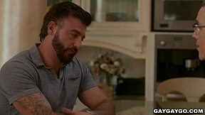 hot honeyguide scene with hoss kado and ian holms in high definition