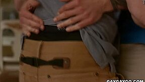 hot honeyguide scene with hoss kado and ian holms in high definition