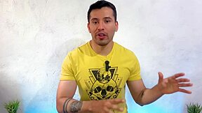 Found my Haitian roomie stroking 25cm and he filled me raw!