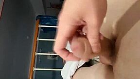 Masturbation session in my cozy bed