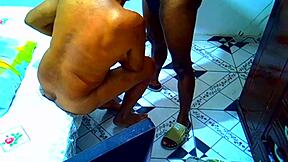 Gugu in swim trunks sucking and fucking like never before