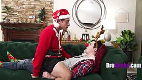 Christmas Eve with Step Bro Landed Me on Naughty List