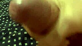 Big dick guy jerks off cum