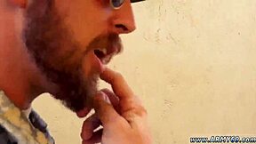 Military Teens Bang Hard in Outdoor Threesome Action