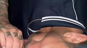 Married Straight Man Leaves Wife Home, Gets Bareback in Favela Alley POV