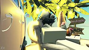 Gay Roblox player's solo pleasure experience