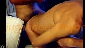 Young blonde femboy goes wild in this homemade video