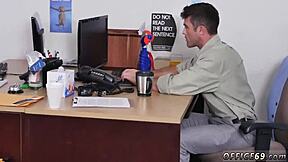 Young gay man attends sexual class in gay porn film