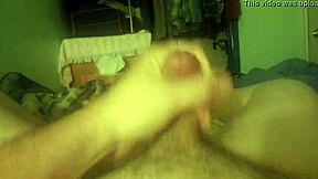Watch me spill cum all over myself in solo play