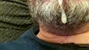 My friend wanted to see a guy with cum in mouth