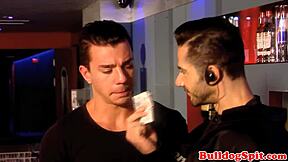 Euro Hunk Anally Pounded and Bounces on Hard Cock