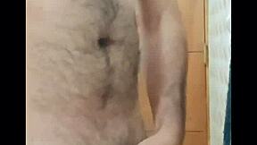 Gay amateur's raw and intense experience with bareback anal sex and masturbation