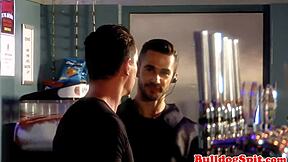 Euro Hunk Anally Pounded and Bounces on Hard Cock