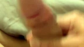 jerking cock and fingering ass hard!