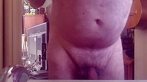 I inserted a catheter, urinated, and masturbated internally