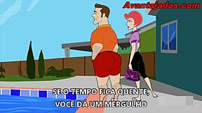 Anime Gay Action with My Old Man's Buddies, Wow!