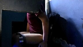 Risky Jerking in an Internet Cabin! 😈