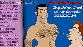 Cartoon gay porn hairy man - a very hot and deliciously drawn guy
