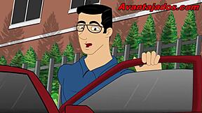Gay sex cartoon with Faxineiro Comedor - a brazillian animated twist