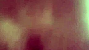 Delivery guy gets sloppy blowjob from trans beauty