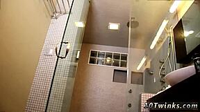 Hot twink boys crave cock in bathroom xxx