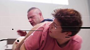 Freeuse kitchen by sayuncle, where horny studs surprise twinks with intense action