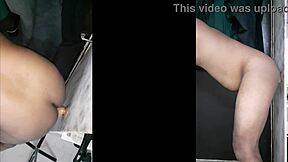 Ever seen anal sex with dildo from unique camera angles? Indian toy action gets wild.