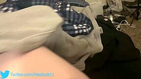 Stroking my dick in this hot solo compilation video